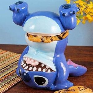 New in box stitch cookie jar